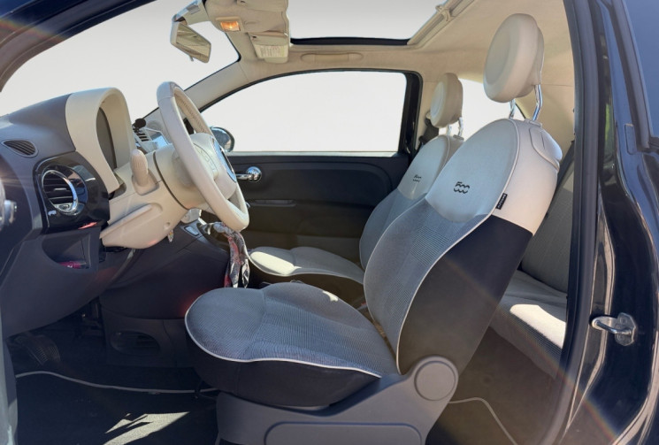 FIAT 500 1.2 Lounge 69 CH / TOIT PANORAMIQUE / CARPLAY
