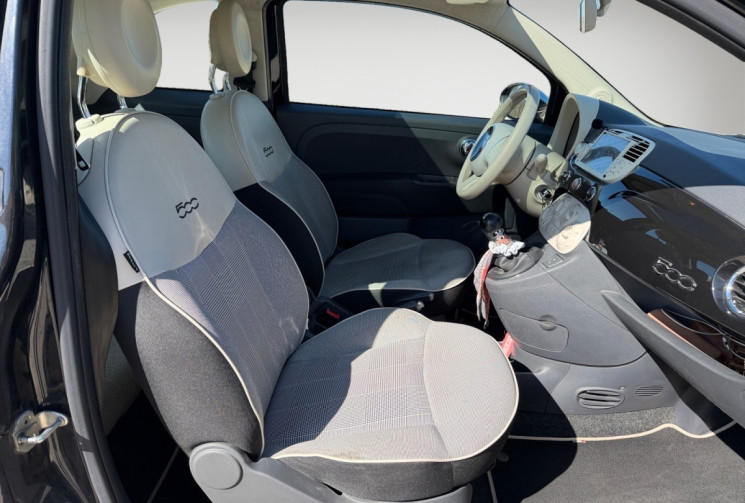 FIAT 500 1.2 Lounge 69 CH / TOIT PANORAMIQUE / CARPLAY