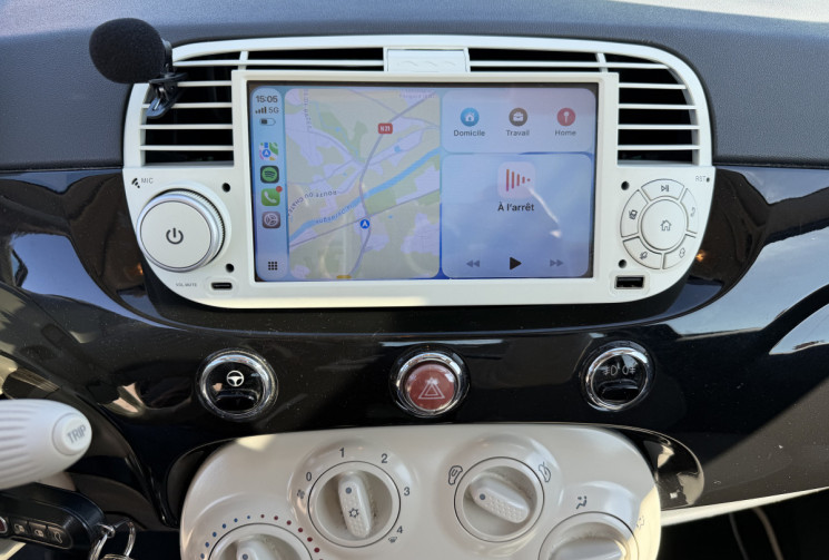 FIAT 500 1.2 Lounge 69 CH / TOIT PANORAMIQUE / CARPLAY