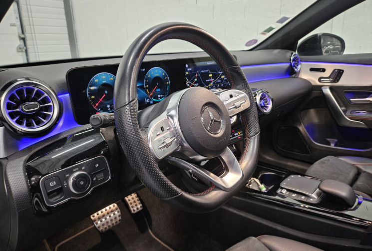 Mercedes Classe A 250e 218 cv AMG line / pack premium plus / origine france / suivi concession 