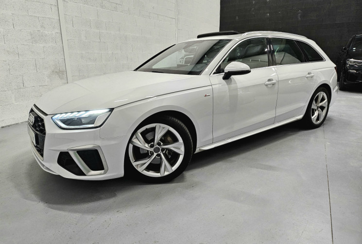 Audi A4 40 tdi 190 cv S TRONIC 7 s line / toit pano / cockpit / carplay / orignie france 