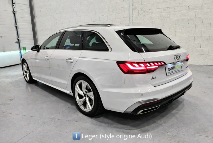 Audi A4 40 tdi 190 cv S TRONIC 7 s line / toit pano / cockpit / carplay / orignie france 