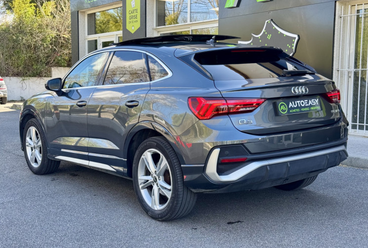 Audi Q3 SPORTBACK S-line 35 TFSi 150 S-Tronic7 Mild Hybrid / Toit ouvrant / Carplay / Sieges chauff