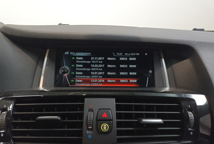 BMW X3 xDrive35dA 313 ch xLine / Entretien complet BMW / suivi à jour