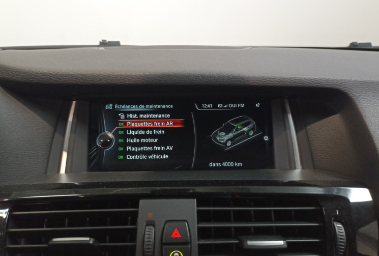 BMW X3 xDrive35dA 313 ch xLine / Entretien complet BMW / suivi à jour