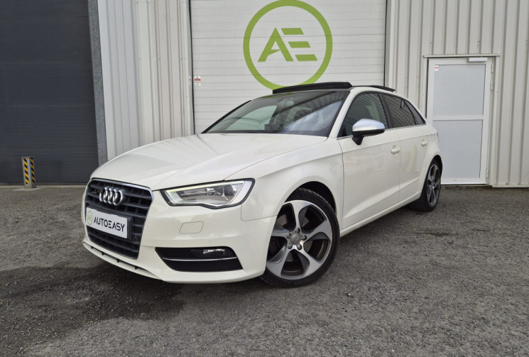 Audi A3 SPORTBACK QUATTRO 2.0 TDi  S-TRONIC 6 184 CV * CARNET COMPLET * TOIT OUVRANT