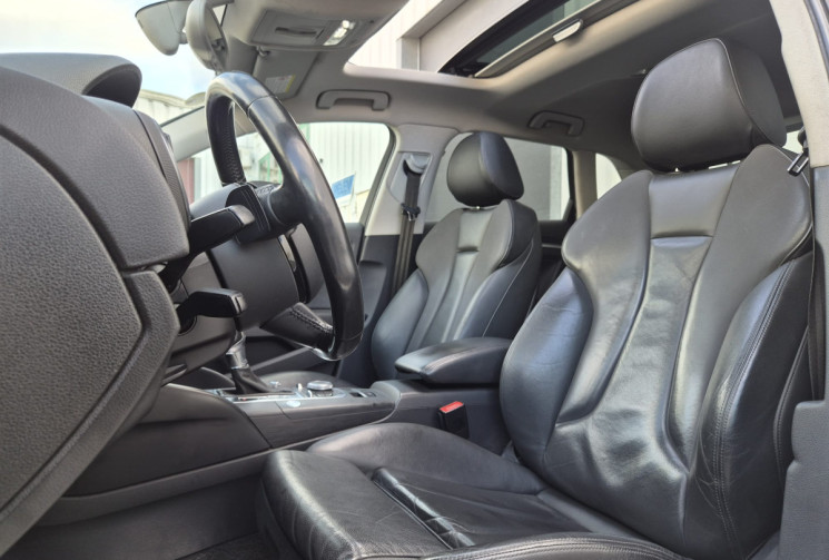 Audi A3 SPORTBACK QUATTRO 2.0 TDi  S-TRONIC 6 184 CV * CARNET COMPLET * TOIT OUVRANT