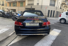 Mercedes CLASSE E CABRIOLET 220 D 2.1 CDi 16V 9G-TRONIC BlueTEC 170 CH