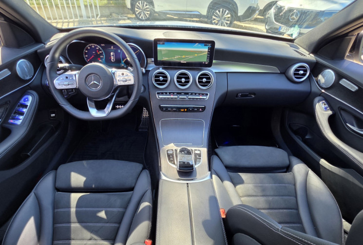 Mercedes Classe C  220D 194 AMG LINE * 1ère main / Led Multi Beam / Toit Ouvrant / 7500km réel