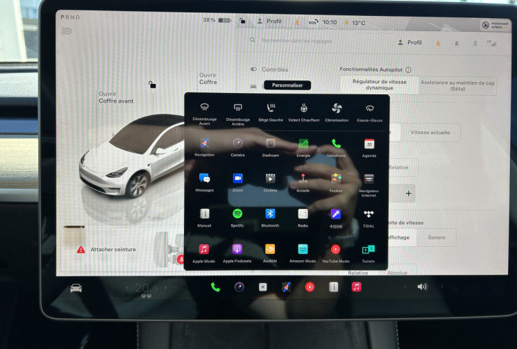 Tesla Model Y (2) 295 Ch AUTONOMIE STANDARD RWD 62.5 KWH * 1ER MAIN * FAIBLE KILOMETRE 