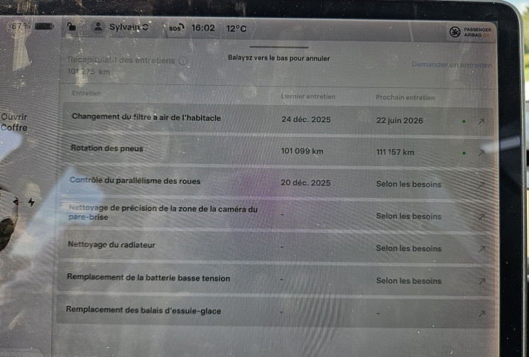 Tesla Model 3 STANDARD RANGE PLUS 225KW 306 1°M