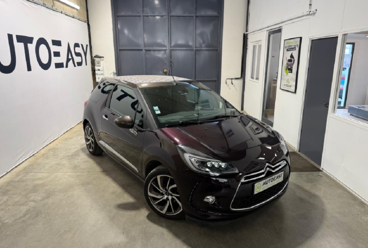 DS DS 3 Cabrio SPORT CHIC EAT6 1.2 thp 110 ch DISTRIB OK