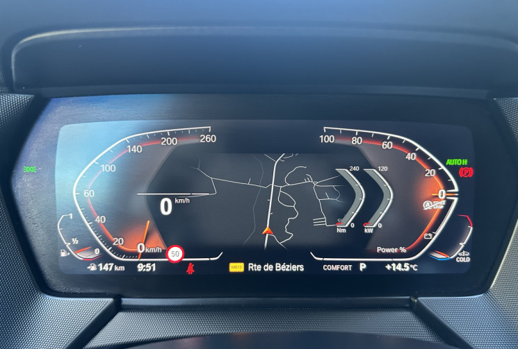 BMW Série 1 118i 136 M Sport DKG7 / Toit ouvrant / Sièges Baquet / Tête haute / Harman Kardon /