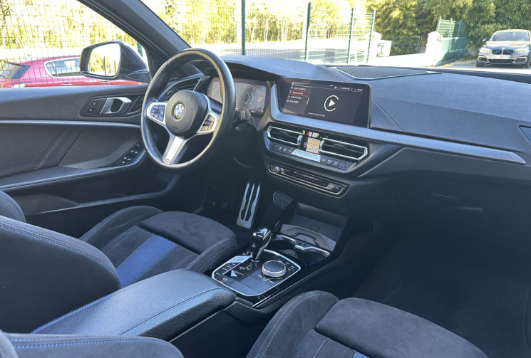BMW Série 1 118i 136 M Sport DCT7 / Toit ouvrant / Sièges Baquet / Tête haute / Harman Kardon / TVA
