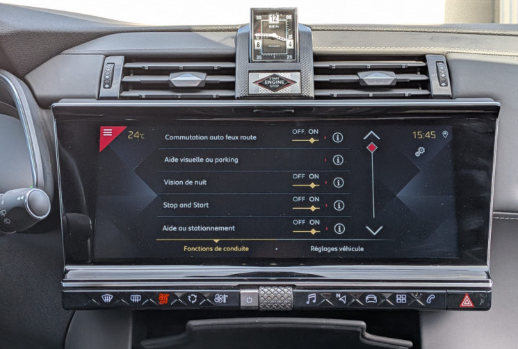 DS DS 7 Crossback CROSSBACK 1.6 THP 225 GRAND CHIC / MOTEUR A CHAINE / GARANTIE 12 MOIS