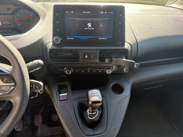 Peugeot Partner 1.5 BlueHDI 130 ch / Kit distrib neuf / Chaine d'arbre à came neuve / Carplay