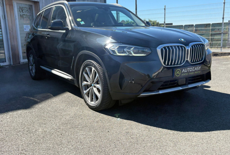 BMW X3 3.0 XDRIVE 286 XLINE / CARPLAY / CAMERA DE RECUL / GARANTIE 12 MOIS