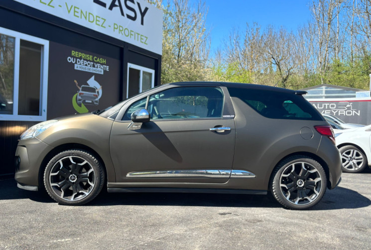 Citroën DS3 1.6 THP 156ch Black Mat