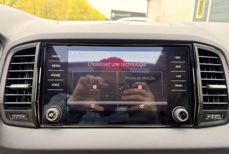 Skoda Karoq 1.5 TSI 150 ch Sportline*Garantie 03/2028 Virtual Cockpit*Attel.Elec*Hayon Elec*