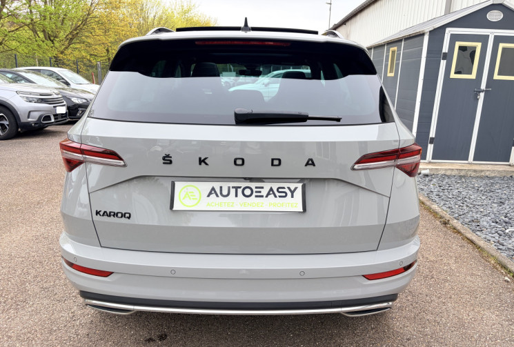 Skoda Karoq 1.5 TSI 150 ch Sportline*Garantie 03/2028 Virtual Cockpit*Attel.Elec*Hayon Elec*