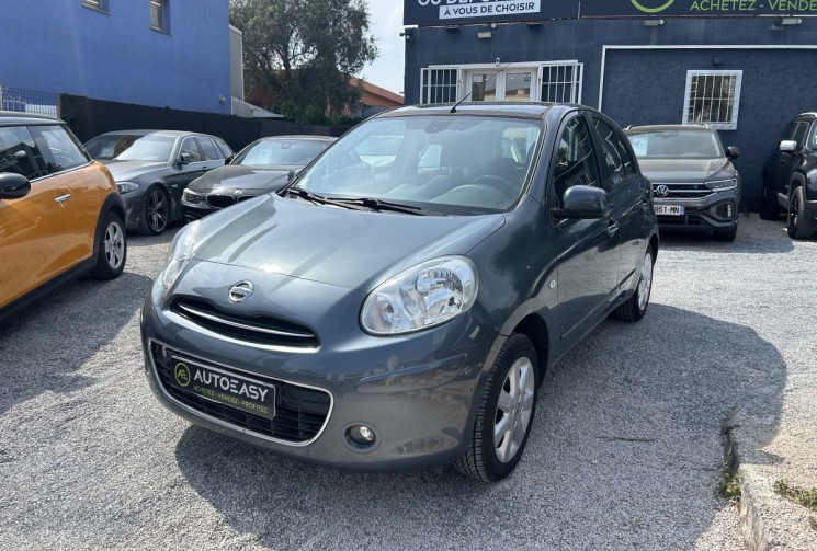 Nissan Micra IV (2) 1.2 80 Ch TEKNA * TOIT PANORAMIQUE * GPS * CLIM AUTO * BLUETOOTH