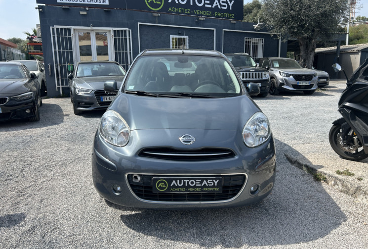 Nissan Micra IV (2) 1.2 80 Ch TEKNA * TOIT PANORAMIQUE * GPS * CLIM AUTO * BLUETOOTH