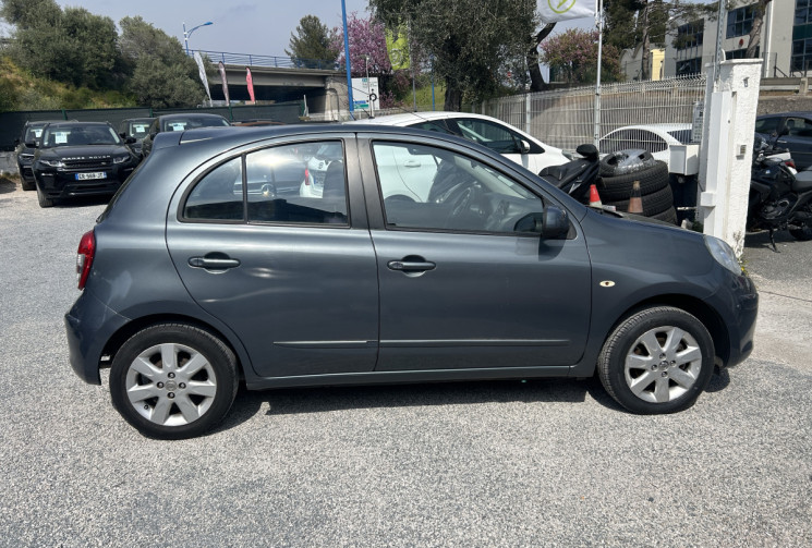 Nissan Micra IV (2) 1.2 80 Ch TEKNA * TOIT PANORAMIQUE * GPS * CLIM AUTO * BLUETOOTH