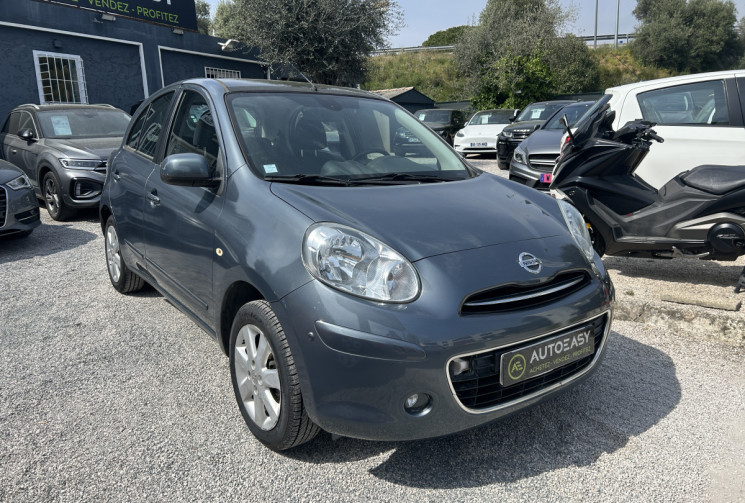 Nissan Micra IV (2) 1.2 80 Ch TEKNA * TOIT PANORAMIQUE * GPS * CLIM AUTO * BLUETOOTH
