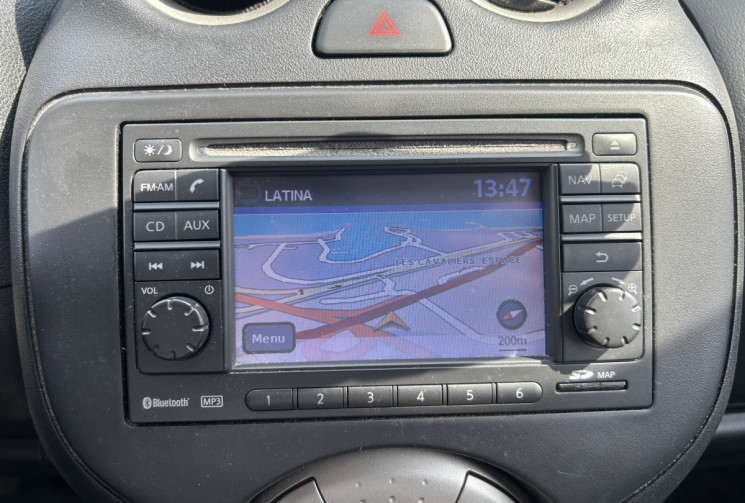 Nissan Micra IV (2) 1.2 80 Ch TEKNA * TOIT PANORAMIQUE * GPS * CLIM AUTO * BLUETOOTH