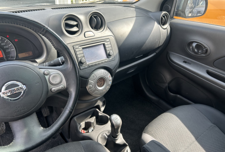 Nissan Micra IV (2) 1.2 80 Ch TEKNA * TOIT PANORAMIQUE * GPS * CLIM AUTO * BLUETOOTH