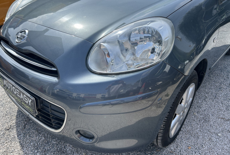 Nissan Micra IV (2) 1.2 80 Ch TEKNA * TOIT PANORAMIQUE * GPS * CLIM AUTO * BLUETOOTH