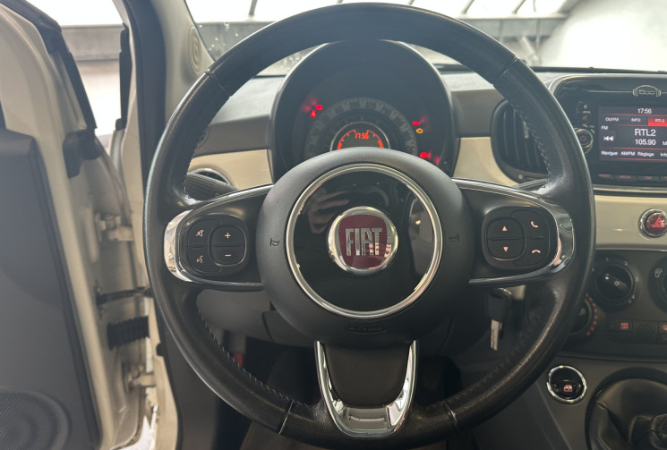 FIAT 500  1.2 8V 69 Popstar / Distribution faite pour la vente / Toit panoramique