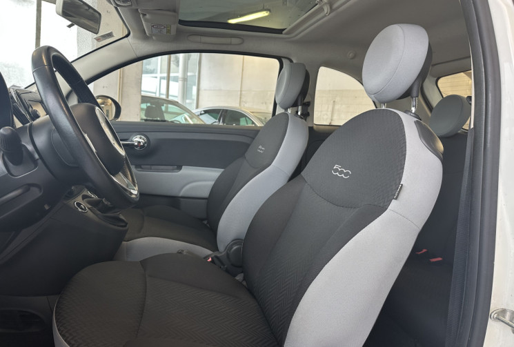 FIAT 500  1.2 8V 69 Popstar / Distribution faite pour la vente / Toit panoramique