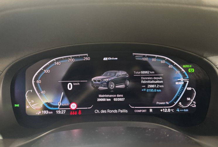 BMW X3 30e M SPORT GARANTIE 1 AN xDrive 2.0 i 292cv Hybrid