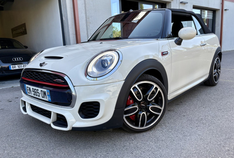 Mini Cooper S John Cooper Works 231cv Cabriolet / 1ere main / Entretenue 