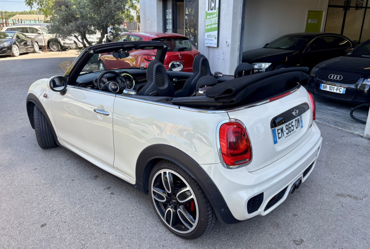 Mini Cooper S John Cooper Works 231cv Cabriolet / 1ere main / Entretenue 