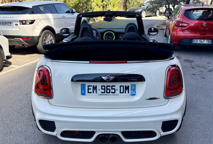 Mini Cooper S John Cooper Works 231cv Cabriolet / 1ere main / Entretenue 