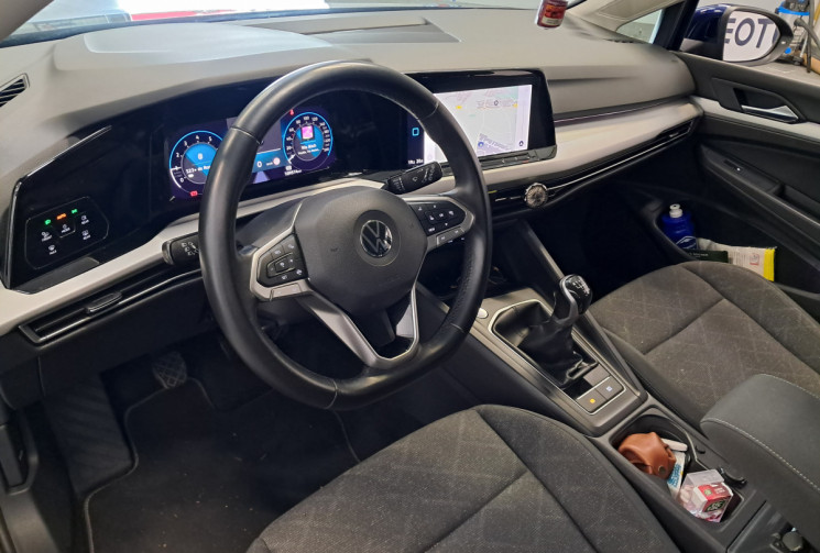 Volkswagen Golf VIII 1.5 TSI ACT 130 Life Business 1st- SUIVI ENTRETIEN VW - 