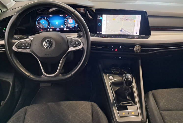 Volkswagen Golf VIII 1.5 TSI ACT 130 Life Business 1st- SUIVI ENTRETIEN VW - 