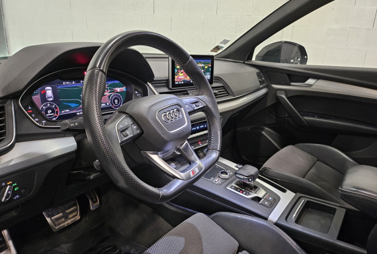 Audi Q5 35 tdi quattro stronic S line / cockpit / T.O / suivi audi / 1° main / origine france