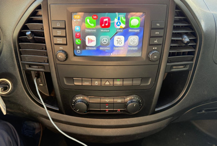 Mercedes Vito Fourgon 114 1.9 CDI 16V 9G-TRONIC 136 cv Origine France 1er main / carplay / camera / 