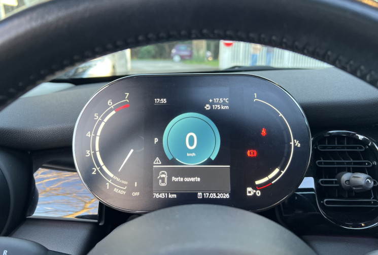 Mini Cooper 1.5 136 BVA7 Camden / 1ère Main / Toit Ouvrant / Carplay / Caméra 