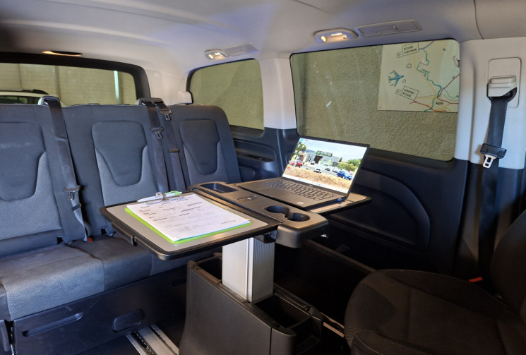 Mercedes Vito 111 CDI VITO TOURER LONG SELECT 5 PLACES VIP + TABLE DE TRAVAIL ET MATELAS CONFORT