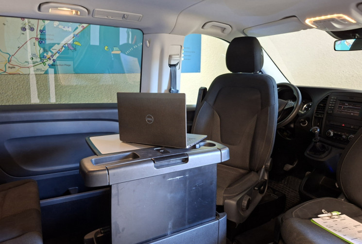 Mercedes Vito 111 CDI VITO TOURER LONG SELECT 5 PLACES VIP + TABLE DE TRAVAIL ET MATELAS CONFORT