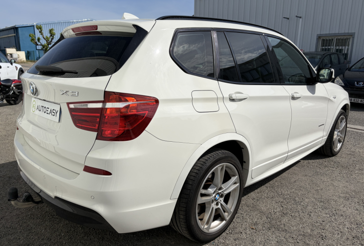 BMW X3 2.0D 184CH M Sport X Drive * Entretien BMW * Toit ouvrant * attelage 