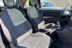 FIAT 500 LOUNGE 69 CV / CLIM / TOIT PANORAMIQUE / BLUETOOH / RÉVISÉE / GARANTIE