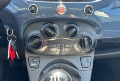 FIAT 500 LOUNGE 69 CV / CLIM / TOIT PANORAMIQUE / BLUETOOH / RÉVISÉE / GARANTIE