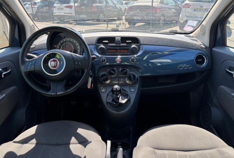 FIAT 500 500 LOUNGE 69 CV / CLIM / TOIT PANORAMIQUE / BLUETOOH / RÉVISÉE / GARANTIE