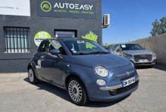 FIAT 500 LOUNGE 69 CV / CLIM / TOIT PANORAMIQUE / BLUETOOH / RÉVISÉE / GARANTIE