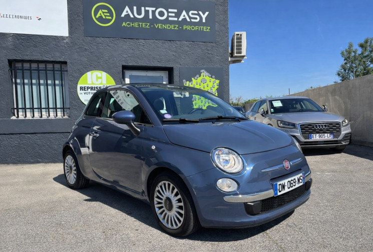 FIAT 500 LOUNGE 69 CV / CLIM / TOIT PANORAMIQUE / BLUETOOH / RÉVISÉE / GARANTIE